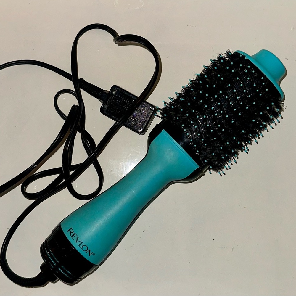 Blue revlon one step!